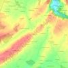 Mappa topografica La Barrerie, altitudine, rilievo