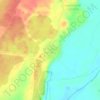 Mappa topografica San Juan de Curumuy, altitudine, rilievo