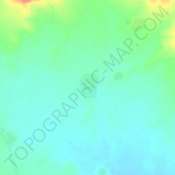 Mappa topografica Lini, altitudine, rilievo