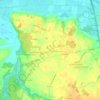 Mappa topografica La Mauvinière, altitudine, rilievo