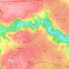 Mappa topografica La Mare Collet, altitudine, rilievo
