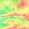 Mappa topografica Névremont, altitudine, rilievo