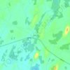 Mappa topografica Reaboro, altitudine, rilievo