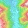 Mappa topografica Tumpen, altitudine, rilievo