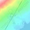 Mappa topografica Puehu, altitudine, rilievo