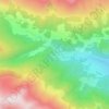 Mappa topografica La Ruzole du Bas, altitudine, rilievo