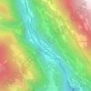 Mappa topografica Lavorgo, altitudine, rilievo