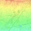 Mappa topografica Fanzolo, altitudine, rilievo