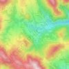 Mappa topografica Coloretta, altitudine, rilievo