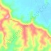 Mappa topografica Coorabell, altitudine, rilievo