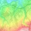 Mappa topografica Grossaz, altitudine, rilievo