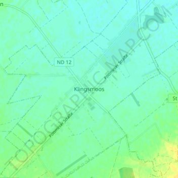 Mappa topografica Klingsmoos, altitudine, rilievo