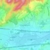 Mappa topografica Eicken-Bruche, altitudine, rilievo