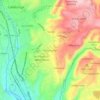 Mappa topografica Pillig Tapalan, altitudine, rilievo