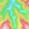 Mappa topografica La Ruse d'En Haut, altitudine, rilievo