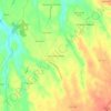 Mappa topografica Cabeço de Cambões, altitudine, rilievo