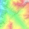 Mappa topografica Ottafe, altitudine, rilievo