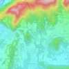 Mappa topografica Provezze, altitudine, rilievo