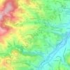 Mappa topografica Le Sudieu, altitudine, rilievo