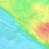 Mappa topografica Boberg, altitudine, rilievo