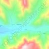 Mappa topografica Cunlagua, altitudine, rilievo