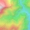 Mappa topografica Rongthangjurpam, altitudine, rilievo