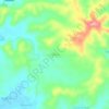 Mappa topografica Kili-kili, altitudine, rilievo