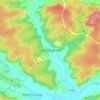 Mappa topografica Völkershausen, altitudine, rilievo