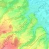 Mappa topografica Rebenboden, altitudine, rilievo