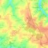 Mappa topografica Le Bordage, altitudine, rilievo