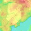 Mappa topografica Schlicht, altitudine, rilievo