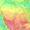 Mappa topografica Struppen Siedlung, altitudine, rilievo