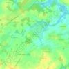 Mappa topografica Bouzaire, altitudine, rilievo