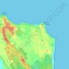 Mappa topografica Tibau do Sul, altitudine, rilievo