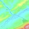 Mappa topografica Snyders, altitudine, rilievo