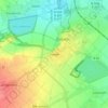 Mappa topografica Hoven, altitudine, rilievo