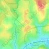 Mappa topografica Pré Valance, altitudine, rilievo