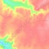 Mappa topografica Corrales del Tío Donao, altitudine, rilievo
