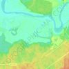 Mappa topografica Чуницы, altitudine, rilievo
