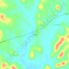 Mappa topografica Mulberry, altitudine, rilievo