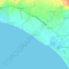 Mappa topografica Nonong Casto, altitudine, rilievo