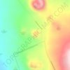 Mappa topografica Puu Lepo, altitudine, rilievo
