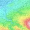 Mappa topografica Tremea, altitudine, rilievo