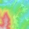 Mappa topografica Ravezza, altitudine, rilievo