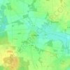Mappa topografica Velstove, altitudine, rilievo