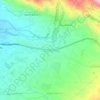 Mappa topografica Catachilla Baja, altitudine, rilievo