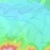 Mappa topografica La Prade, altitudine, rilievo