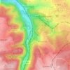 Mappa topografica Neurod, altitudine, rilievo