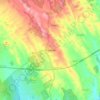 Mappa topografica Alandroal, altitudine, rilievo