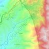 Mappa topografica Calamagan, altitudine, rilievo